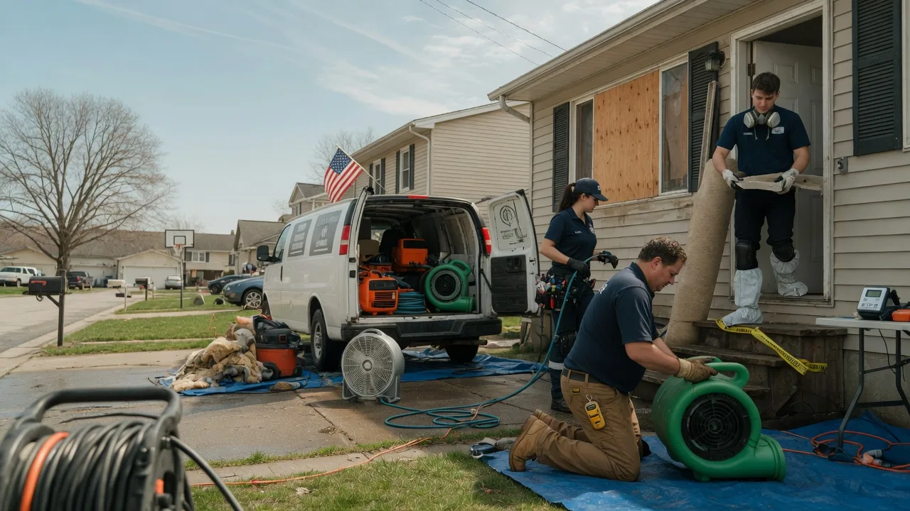Water Damage Restoration in Orefield, PA near me